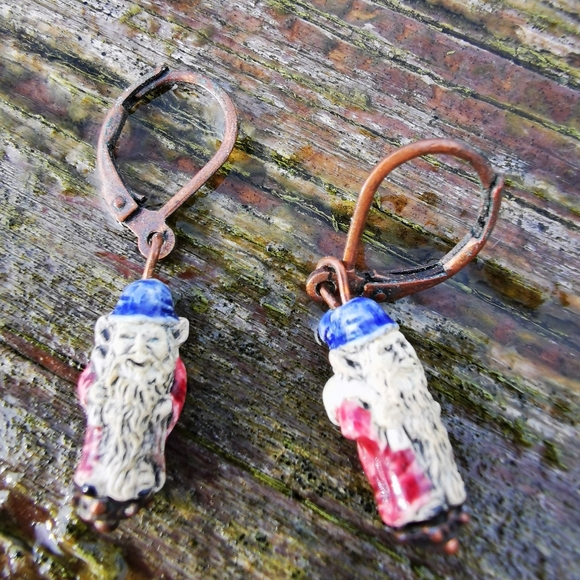 Lot of Jewelry Trinket Dish and Trinket ~ Forest Dwelling Gnomes ~ 8 Pie… - Picture 5 of 16